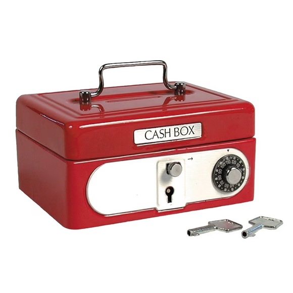 Red Cash Box Toy for Kids - Picture 1 of 9